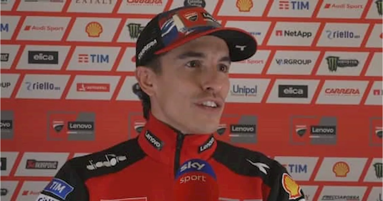 Marc Marquez: 'Aspettative alte ma ripenso all'errore 2019 e resto concentrato'