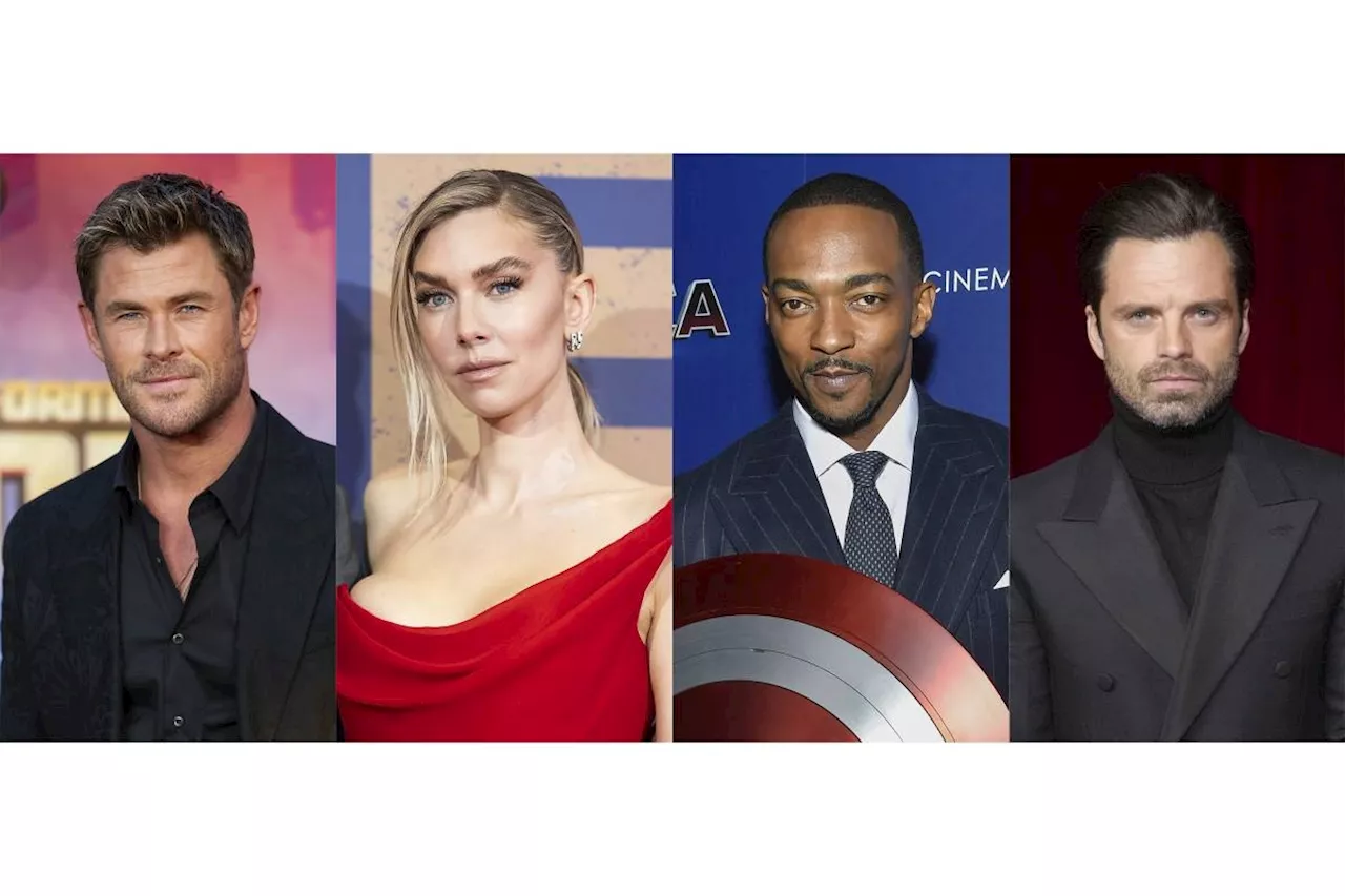 'Avengers: Doomsday' cast includes Hemsworth's Thor, Mackie's Cap, Fantastic Four and original X-Men