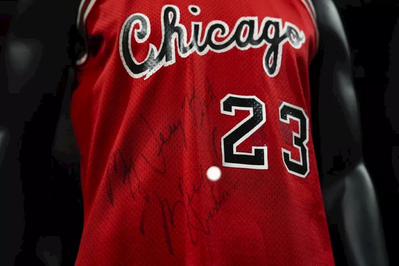Jordan's jersey goes for $4.2M in auction
