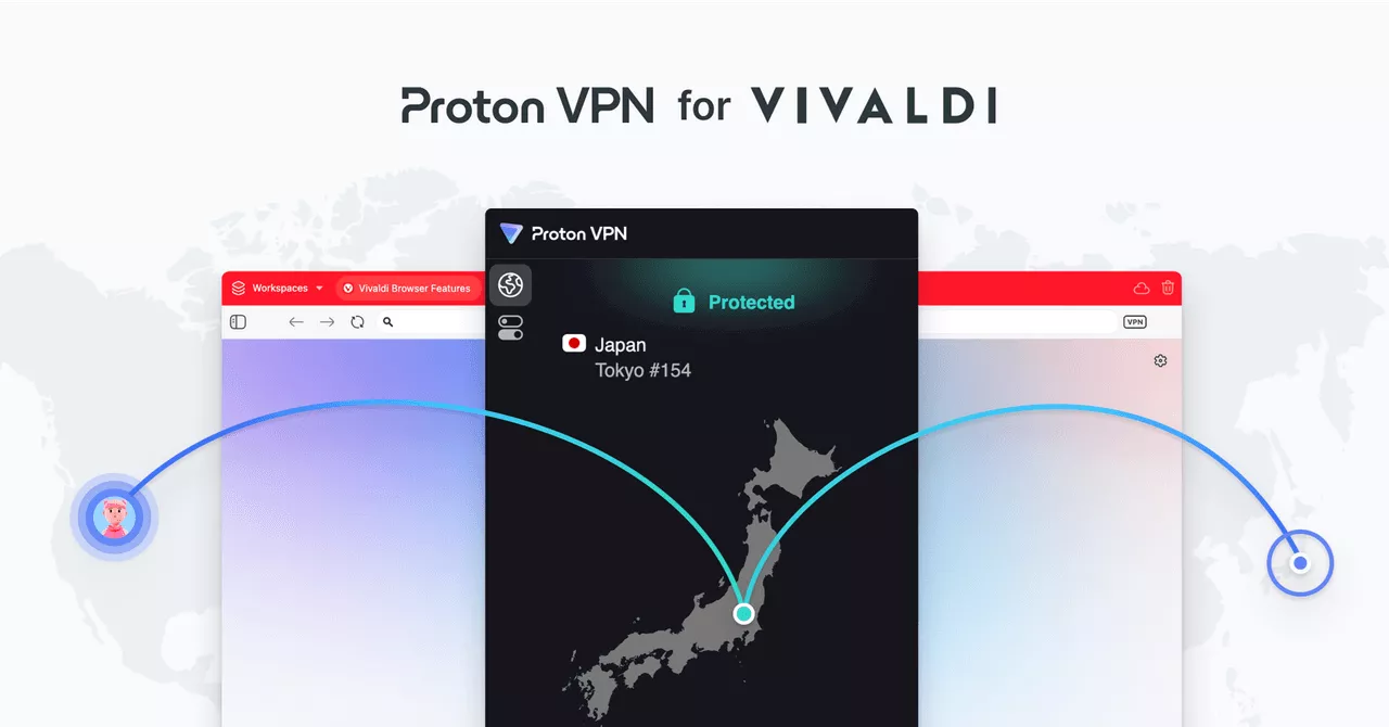 Vivaldi Browser Now Comes With Proton VPN for Free