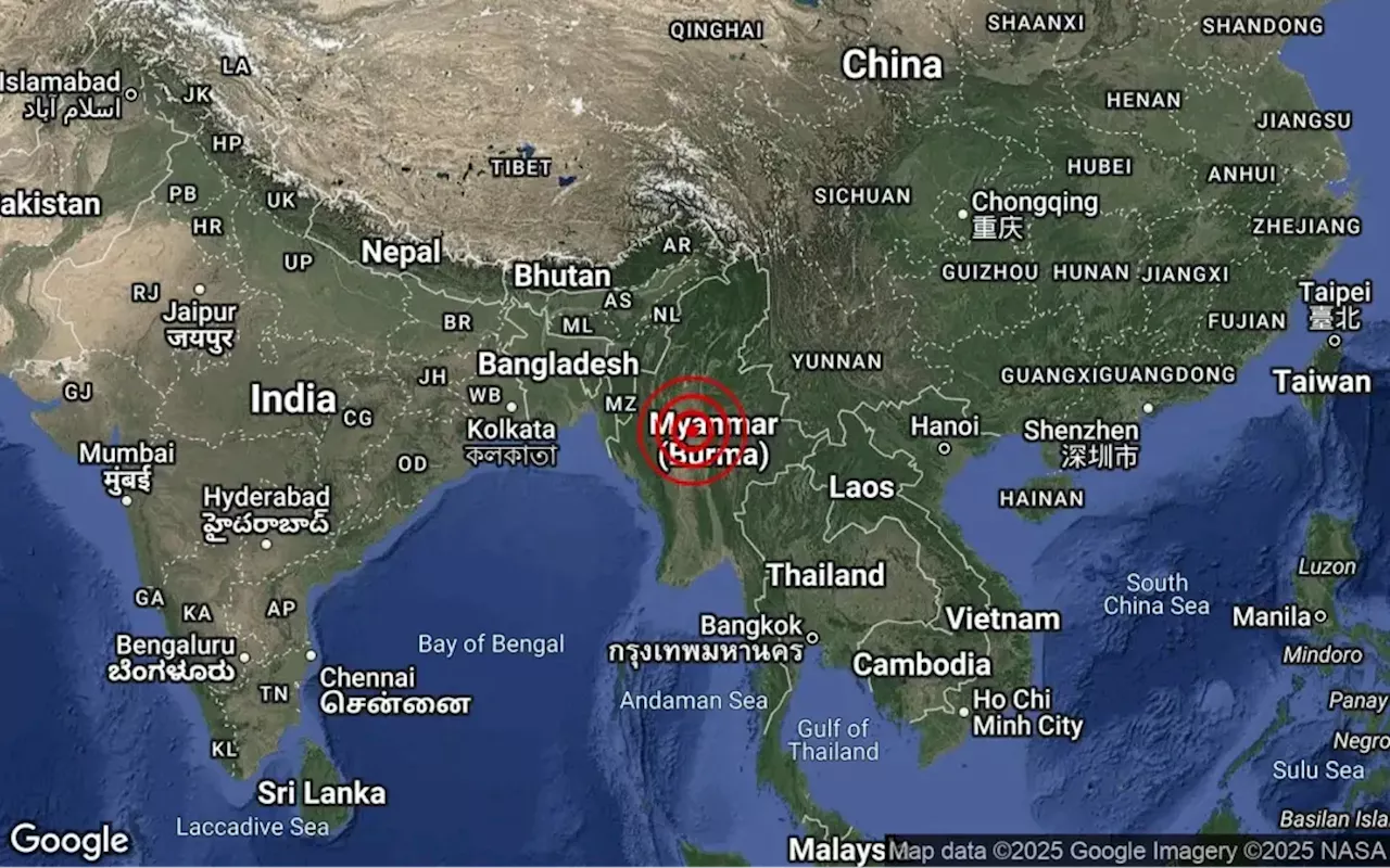 Tremors felt in West Malaysia after strong Myanmar quake