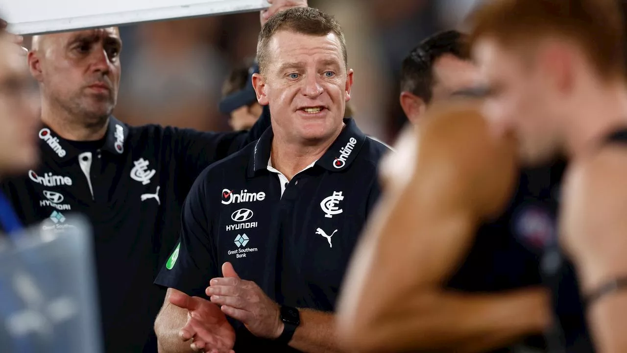 ‘If we don’t accept that, then...’: Voss explains Carlton’s fatal flaw as horror trend continues