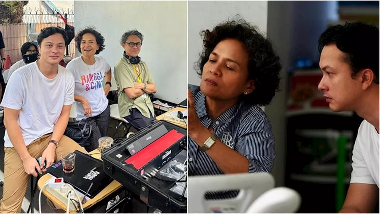 6 Potret Nicholas Saputra di Lokasi Syuting 'Rangga & Cinta', Jadi Co-Producer