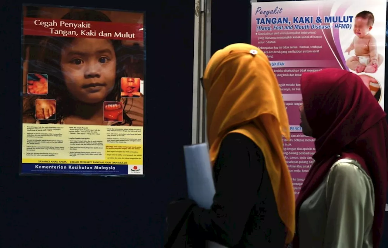 HFMD cases in Penang more than quadrupled this year, over 3,400 infections reported so far