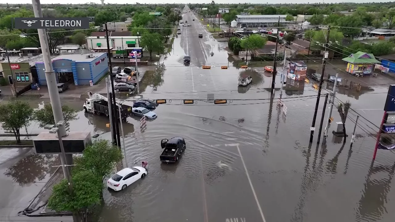 Parts of Rio Grande Valley receive half a year's worth of rainl in just 48 hours, TDA says