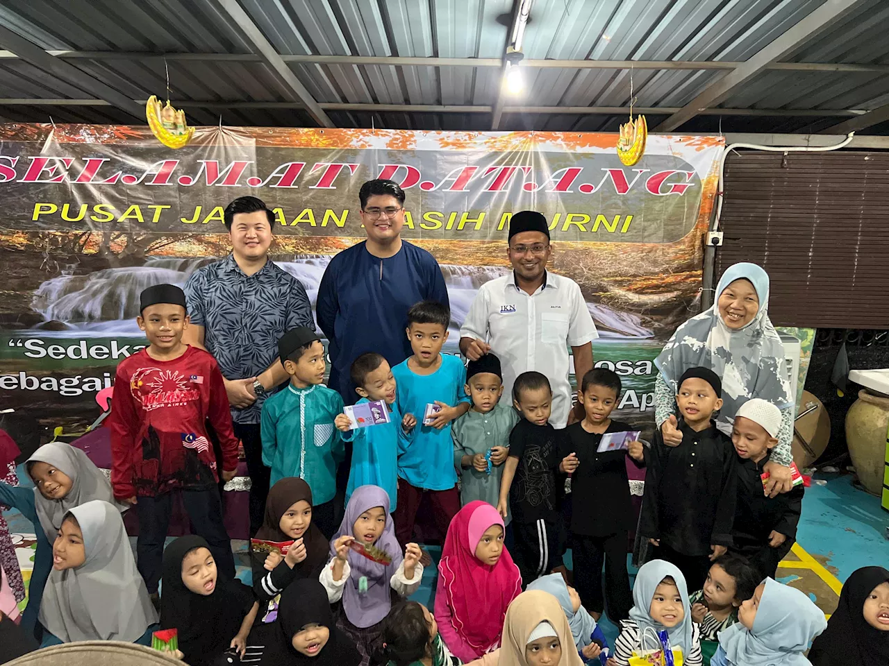 Pertubuhan IKN kongsi rezeki lbersama Anak Yatim