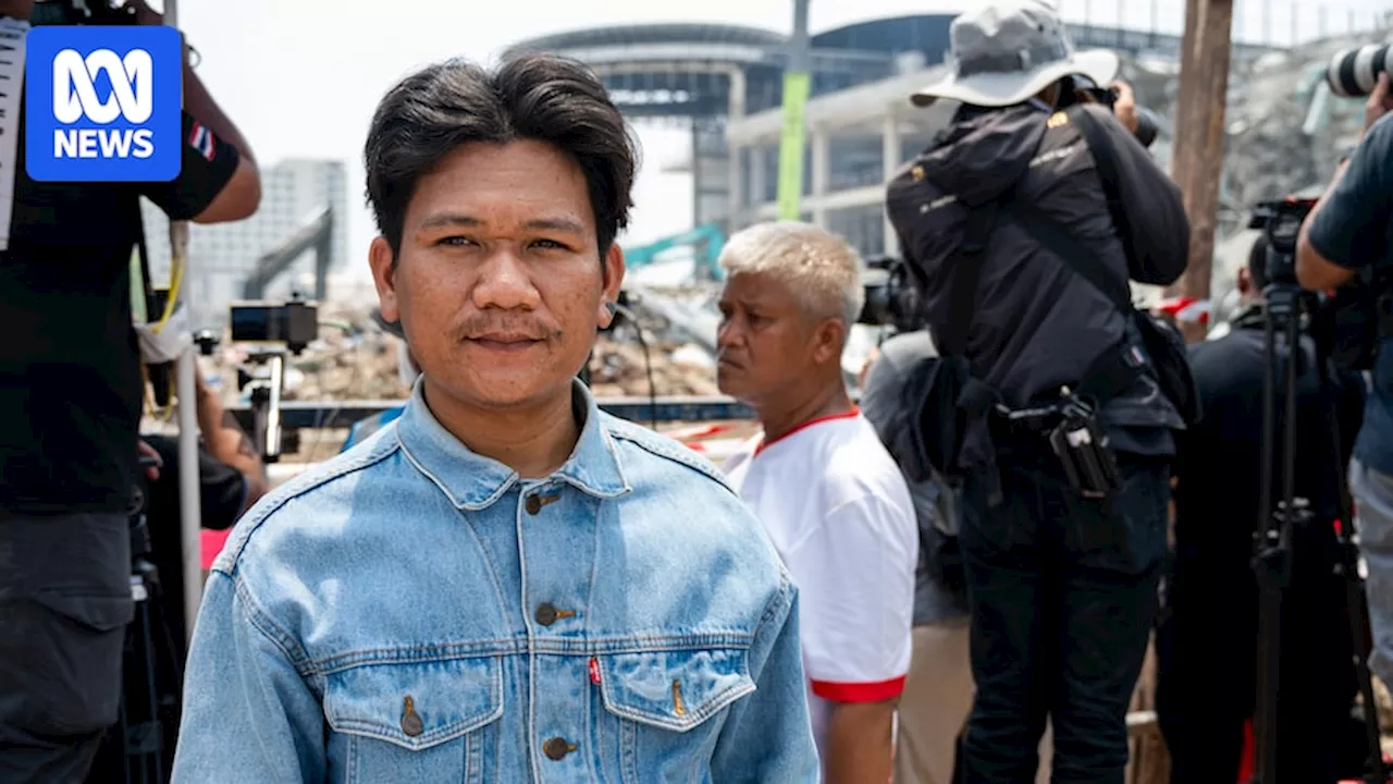 Rescuers at Bangkok building destroyed in earthquake using robots, dogs, drones in search for survivors