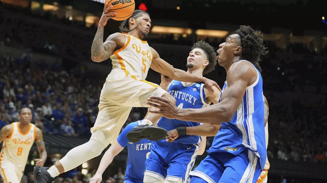 Tennessee is heading back to the Elite Eight as defense clamps down in 78-65 win over Kentucky
