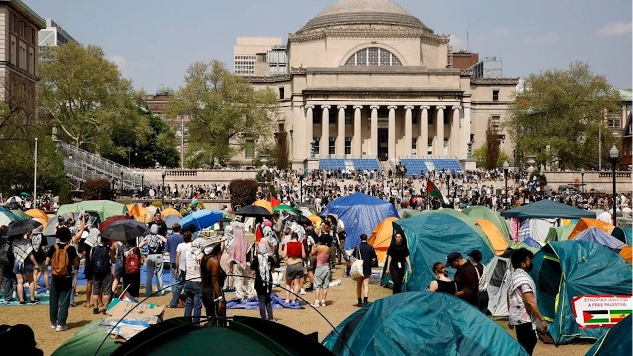 Columbia's interim president resigns on heels of policy changes to restore gov't funding