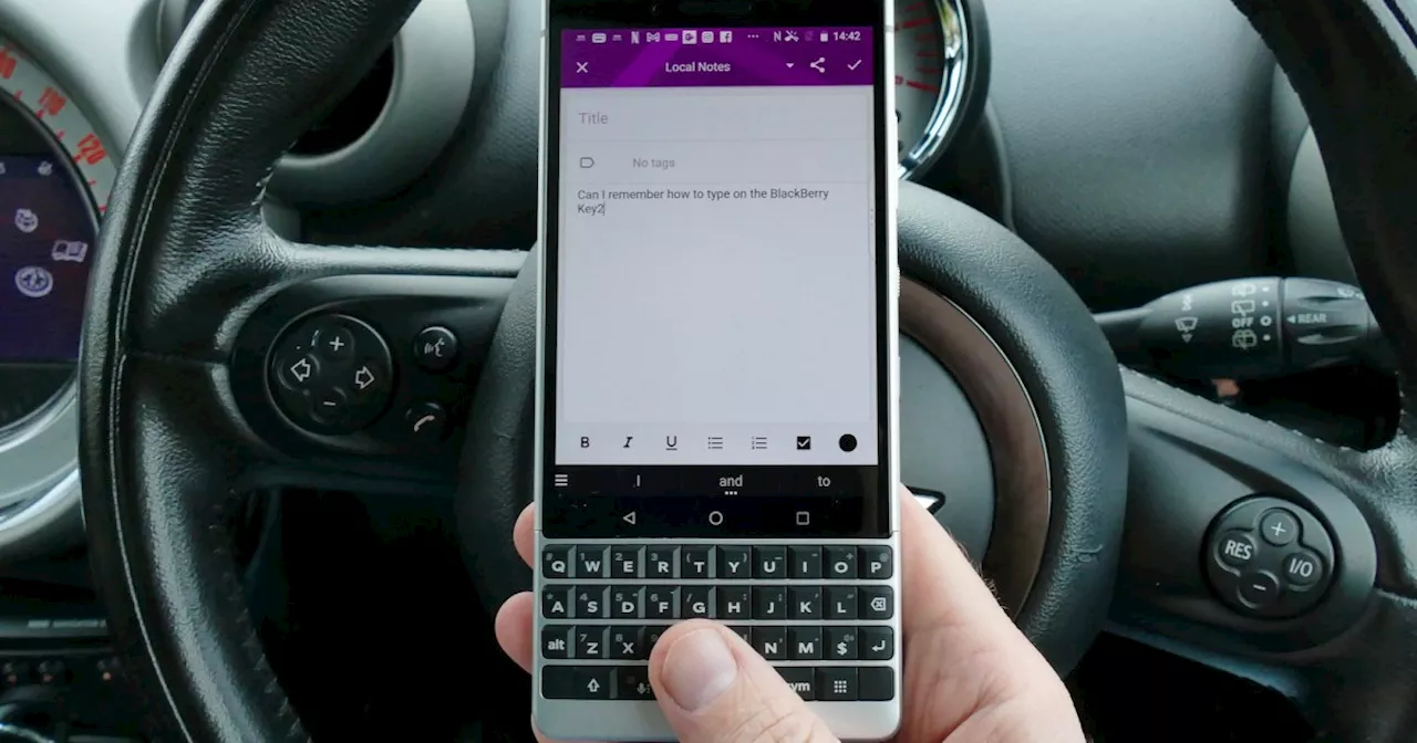 Reddit says Blackberry is back, but take it with a grain of salt