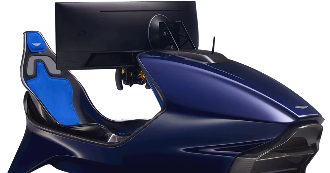 Este es el nuevo, y completamente extravagante, simulador de carreras para el hogar de Aston Martin