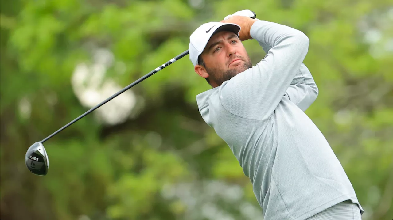 Scheffler ties Houston Open record, grabs lead