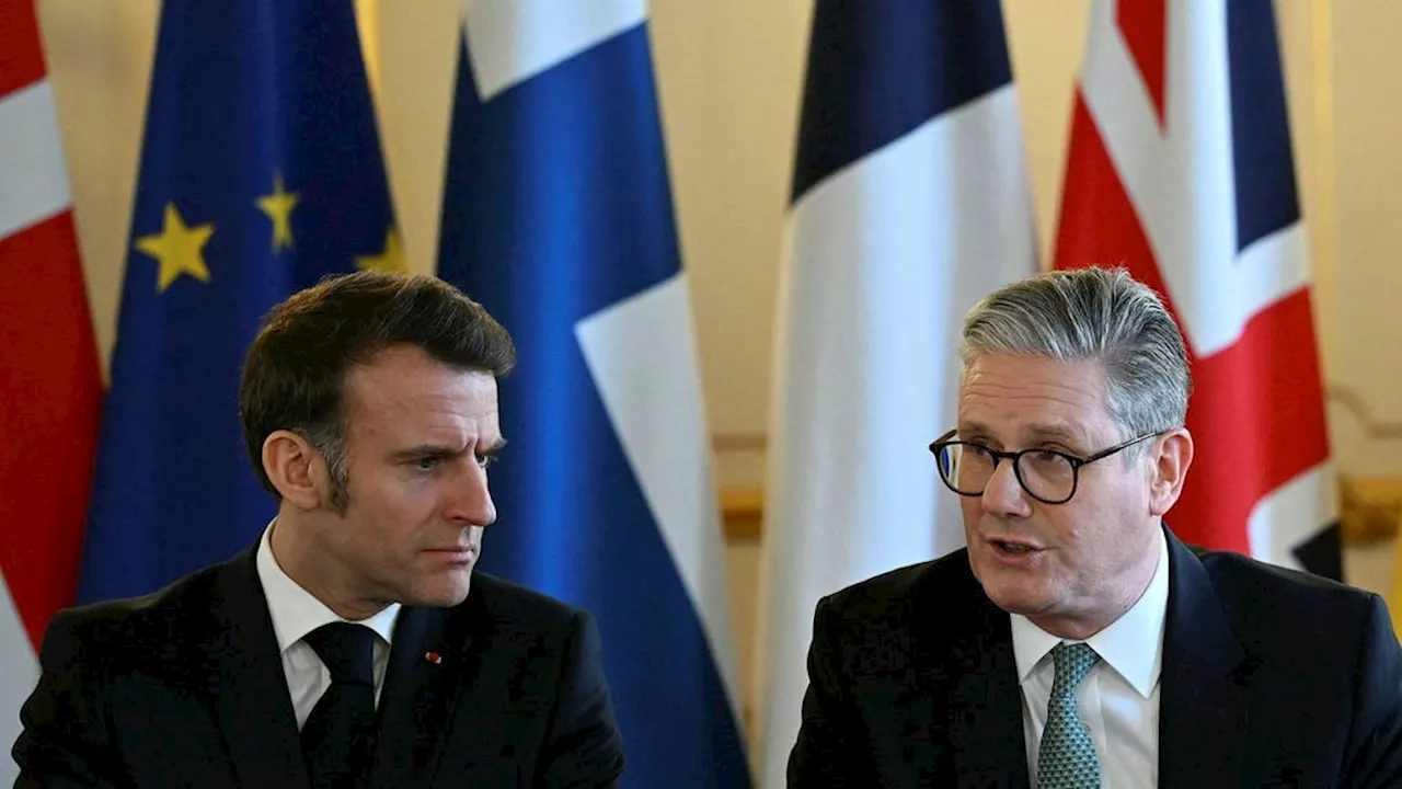 Macron föreslår begränsad vapenvila, Storbritannien distanserar sig