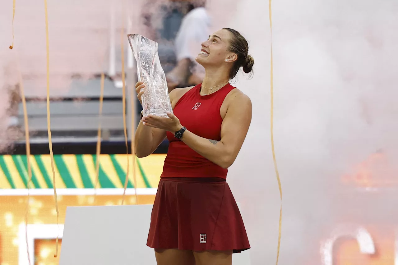 Aryna Sabalenka cruises past Jessica Pegula to win Miami Open