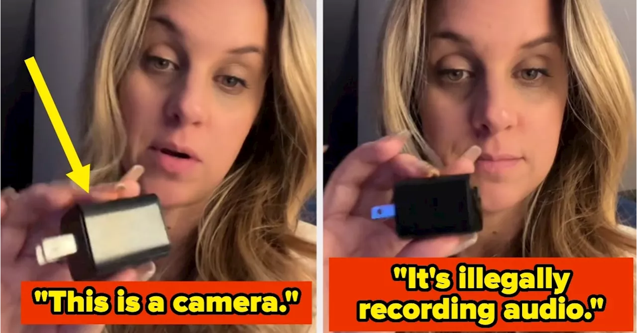 Woman Warns About Small Hidden Cameras In Viral TikTok