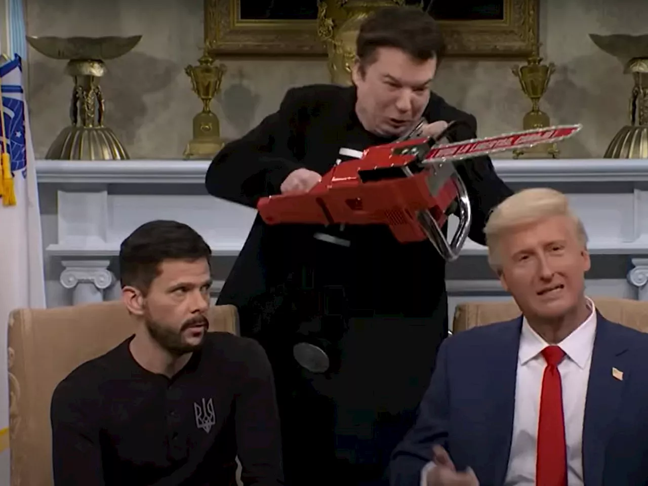 Una patoteada histórica, la motosierra en un sketch y Musk quiere salir de la OTAN: Carnaval para todo el mundo