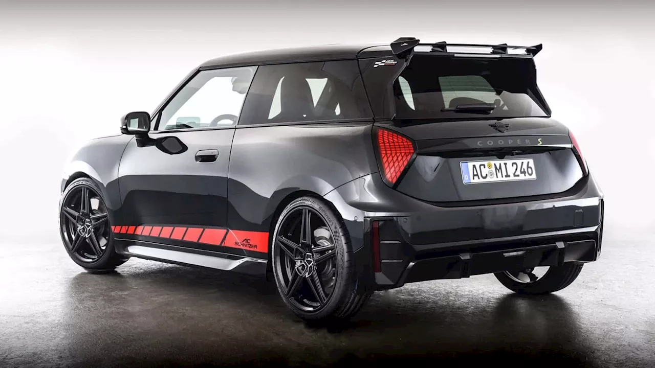 AC Schnitzer Sharpens the Handling of the Mini Cooper SE J01 EV