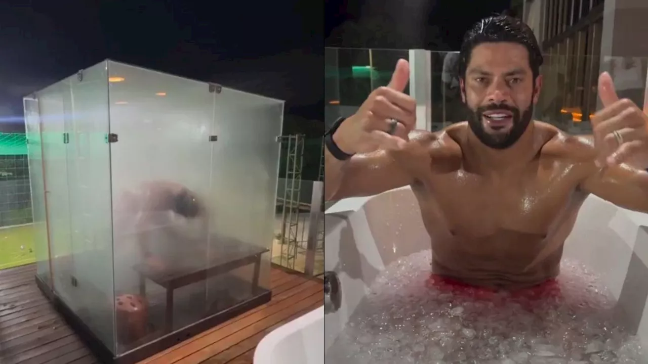 Video: el peculiar entrenamiento de Hulk en pleno carnaval de Brasil que es viral