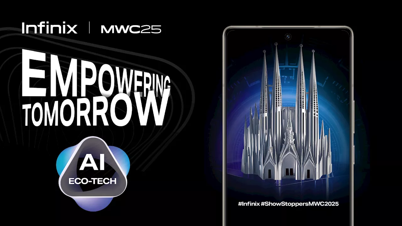 Infinix Showcases Future-Forward Innovations at MWC 2025: SolarEnergy-Reserving Technology and E-Color Shift 2.0