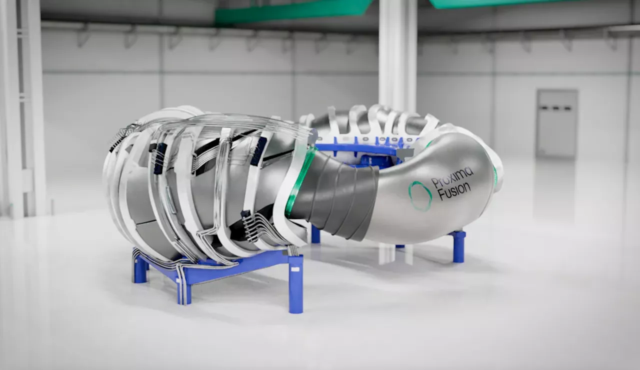 Energieversorgung: Proxima Fusion plant Kernfusionskraftwerk in den 2030ern