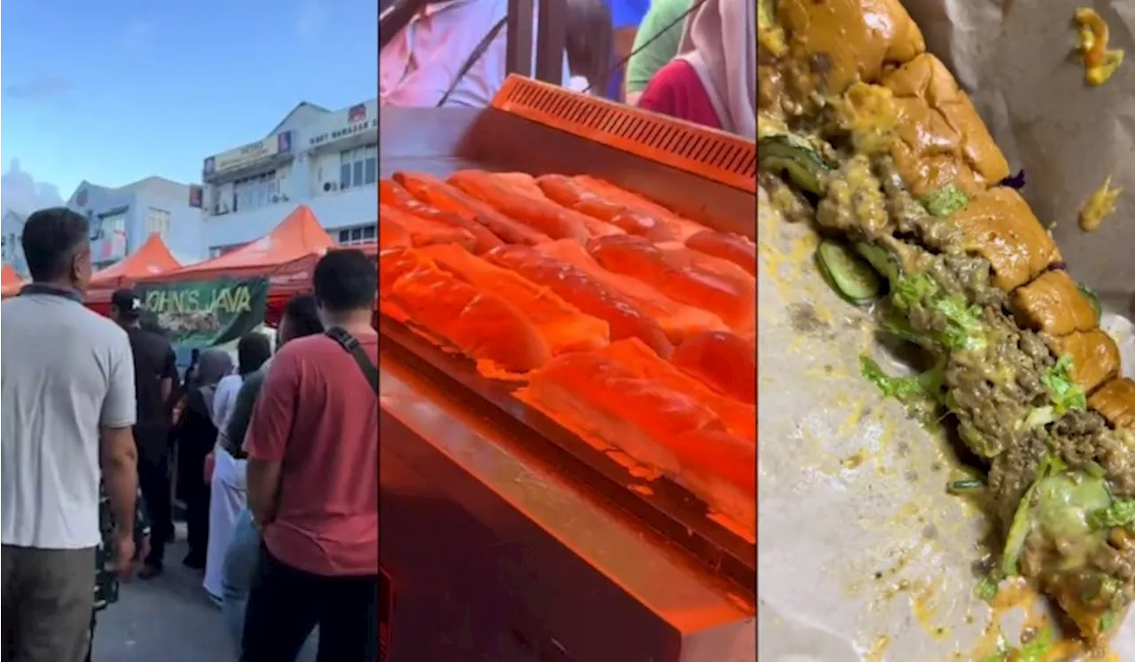 Viral Roti John with Generous Meat Filling Wins Hearts at Ramadan Bazaar