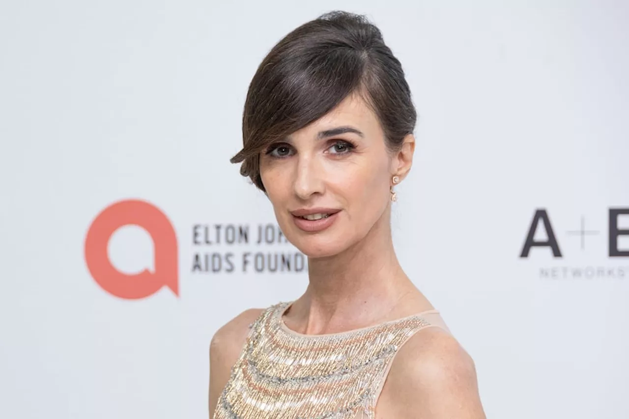 La española Paz Vega eligió un vestido de Gabriel Lage con 2300 flecos para el after party de los Oscar