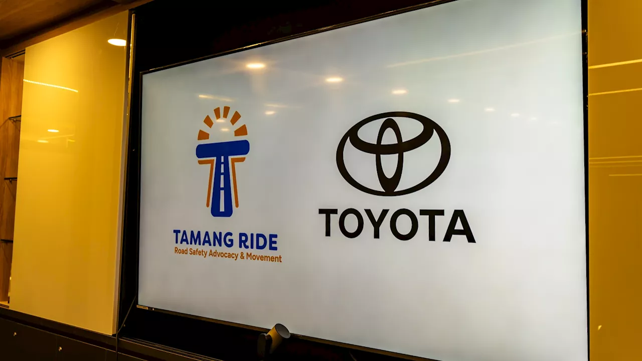 Tamang Ride inks partnership with Toyota PH to promote road safety