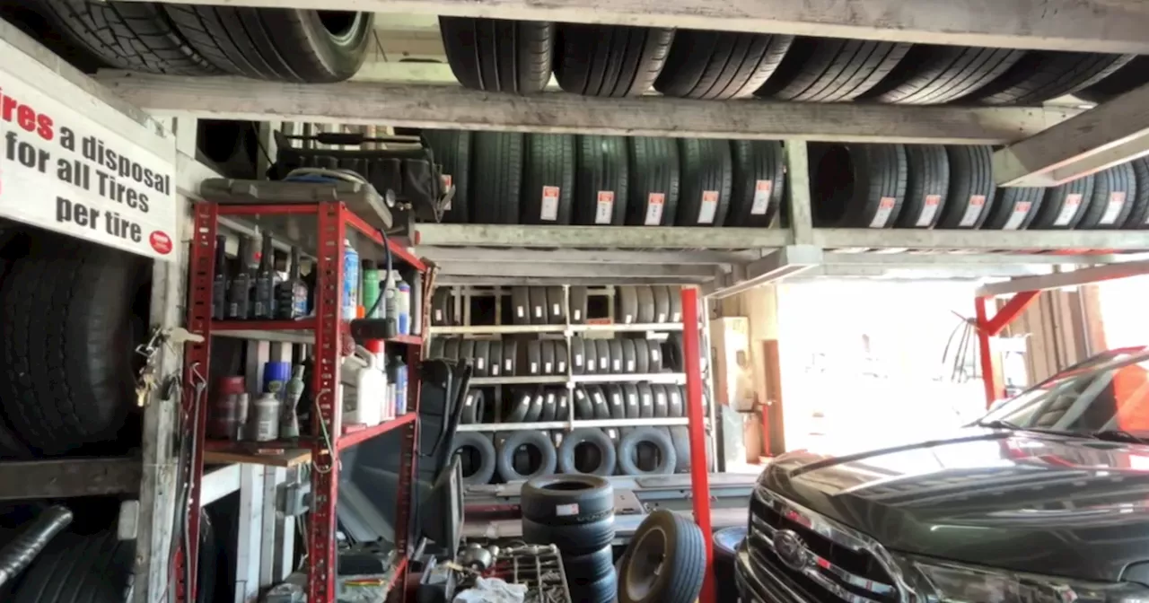 Tire shop sees surge in customers trying to avoid potential tariff price hikes