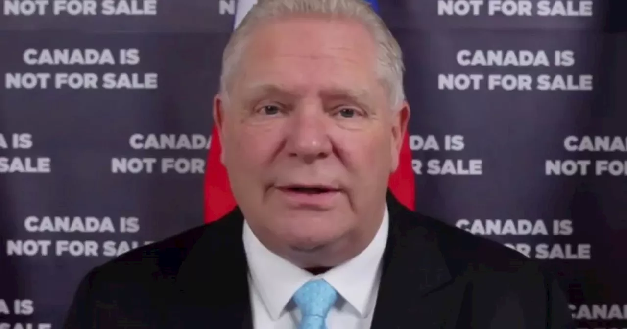 Doug Ford calls Trump tariffs 'craziest idea someone could come up with' on ABC News