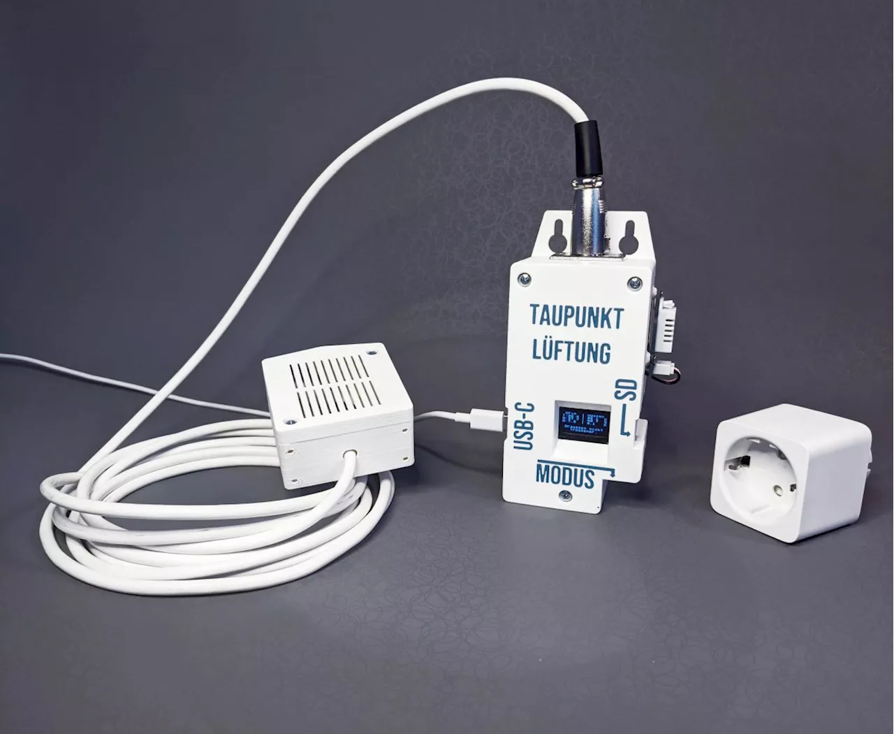 Bastelprojekt: Taupunkt-Lüftung mit ZigBee-Funksteckdose installieren