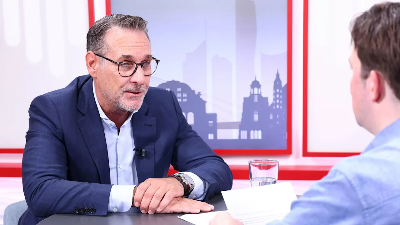  'Bin älter, reifer, besser' – Strache tritt in Wien an
