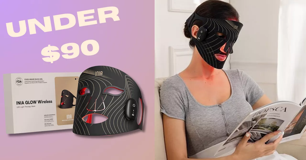 Reviewers Say This Red Light Mask Reduced Wrinkles In ‘Just A Few Weeks’ — And It’s Nearly 50% Off
