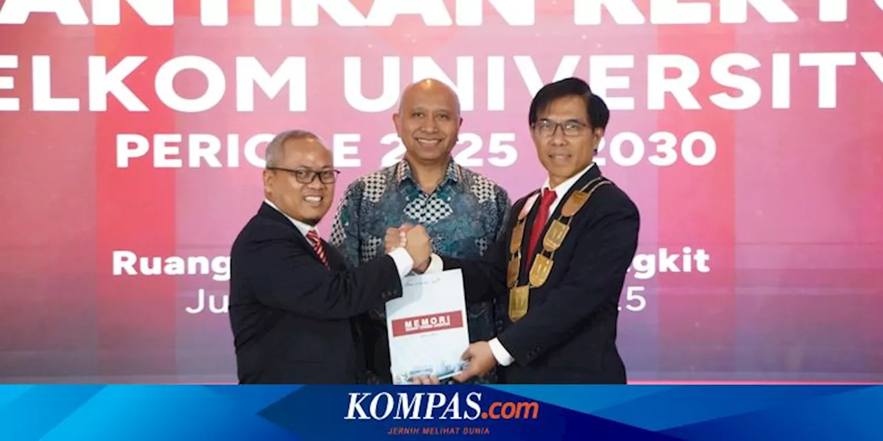 Guru Besar AI Prof. Suyanto Dilantik jadi Rektor Telkom University