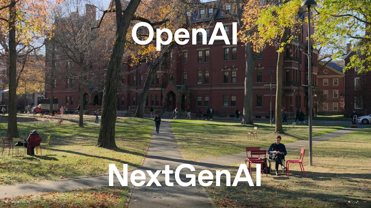 OpenAI Launches NextGenAI To Promote AI
