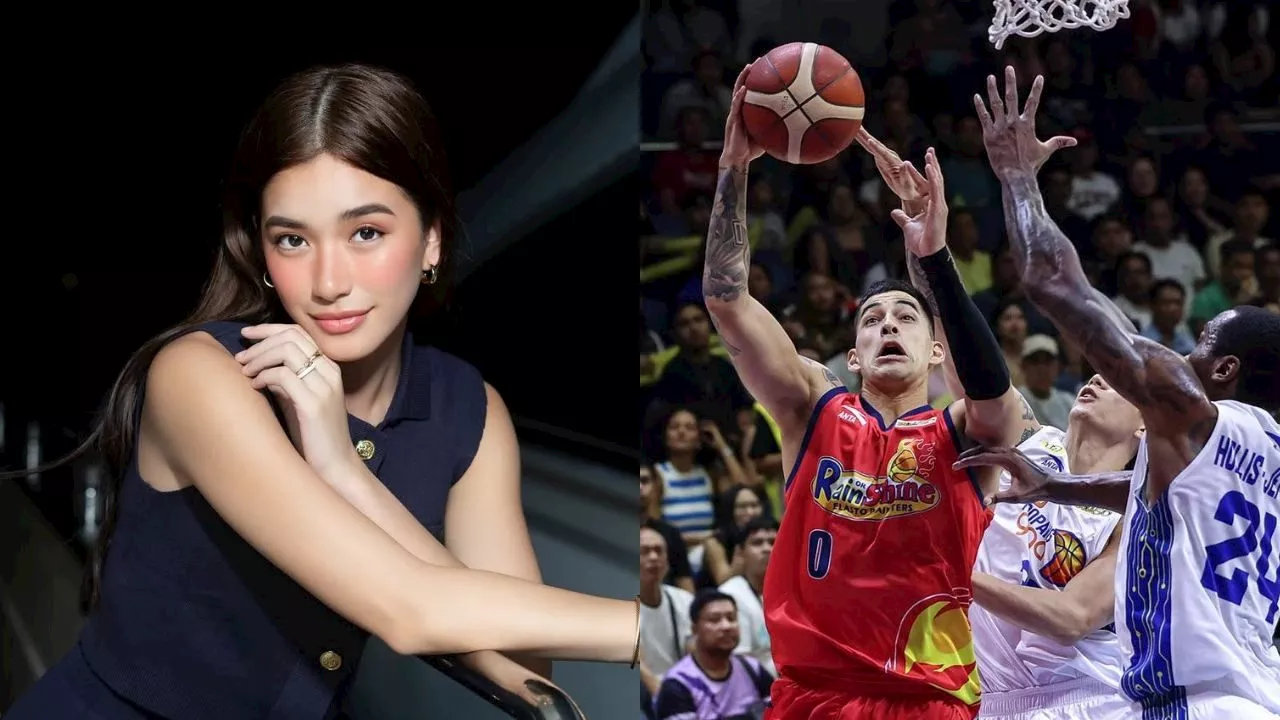 BINI Aiah in PBA attendance again amid rumored romance with Caelan Tiongson