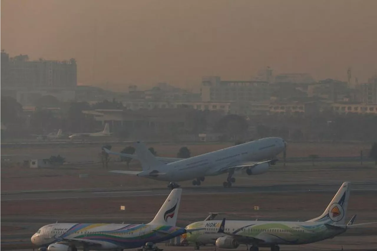 Thai airline halts some domestic flights to backpacker hub due to air pollution