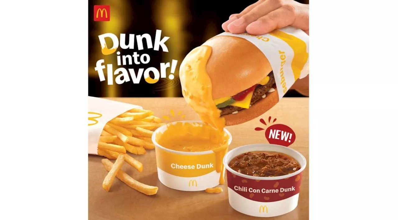 McDonald's introduces meaty, savory Chili Con Carne Dunk