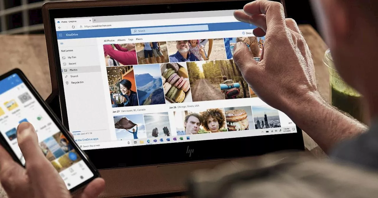 Microsoft 365 apps help keep your files safe with OneDrive backup