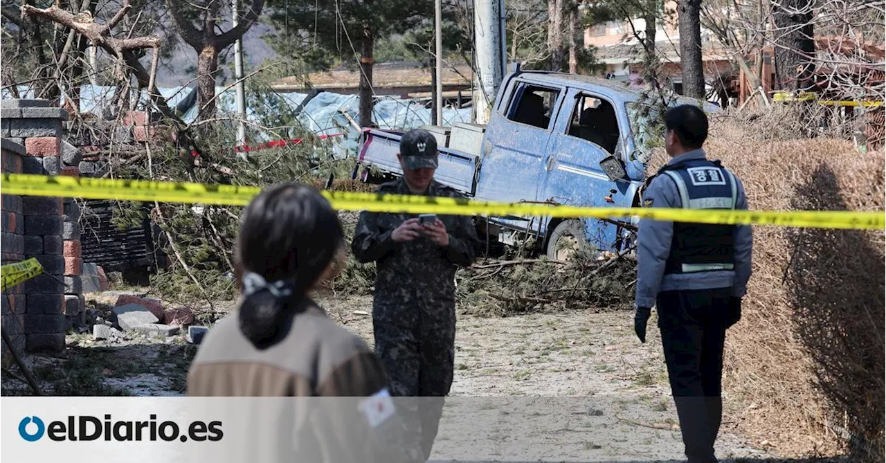 Dos cazas del ejército de Corea del Sur bombardean por error una ciudad del norte y dejan 15 heridos