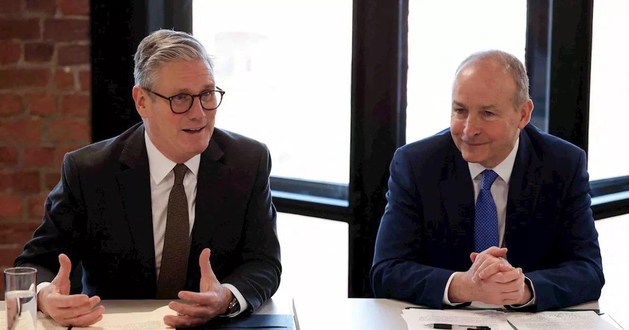 Keir Starmer hails ‘new era’ in British-Irish relations as governments meet to discuss security and economy