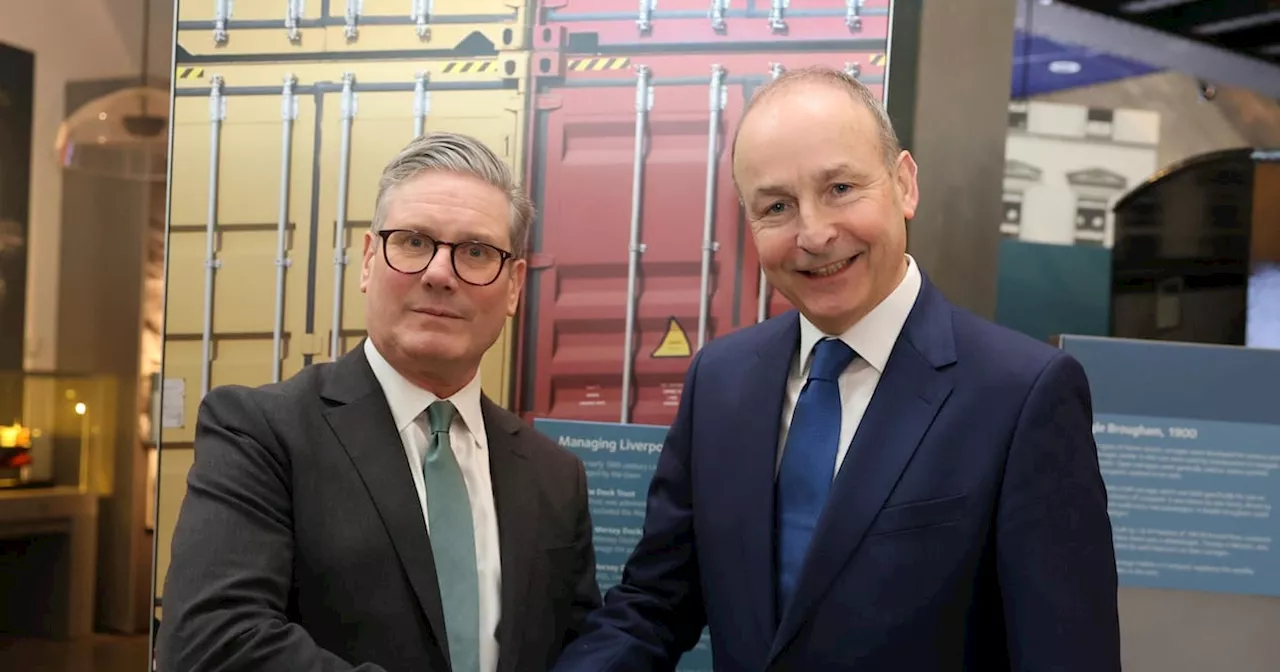 Warm winds of co-operation blow through British-Irish relations