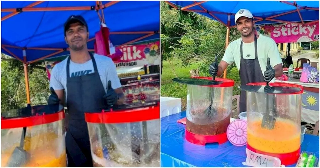 M'sian Ex-Footballer Resorts to Selling Drinks at Ramadan Bazaar After Not Receiving His Salary for 8 Months