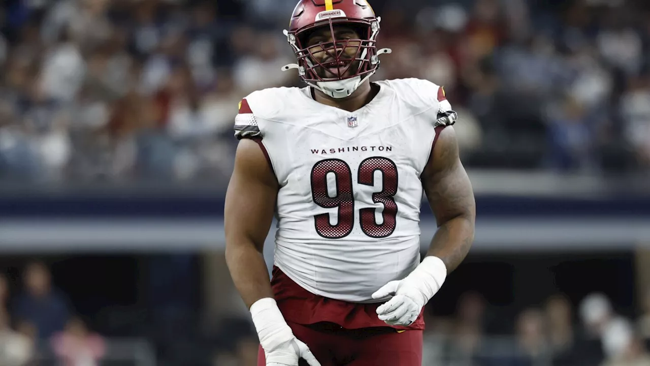 Washington Commanders are releasing defensive tackle Jonathan Allen, AP source says
