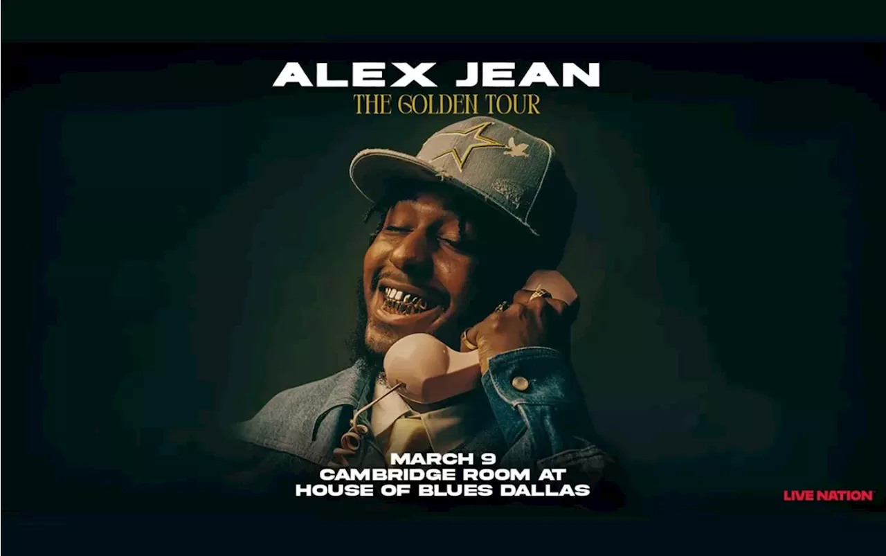 Win 2 tickets to Alex Jean!