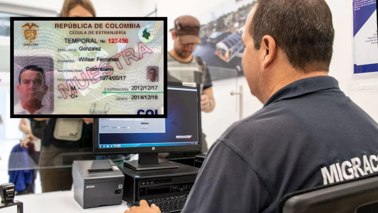 Migración Colombia anuncia nuevos precios para la cédula de extranjería, salvoconducto y más trámites: así quedaron