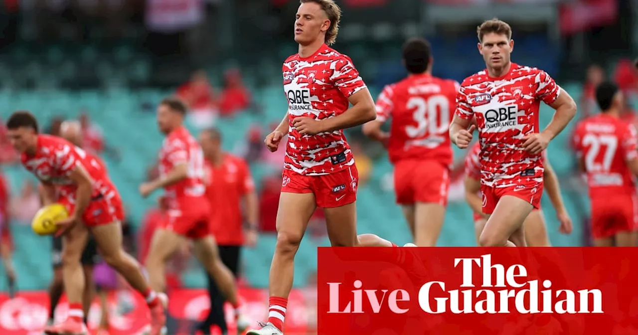 Sydney Swans v Hawthorn Hawks: AFL 2025 season opener