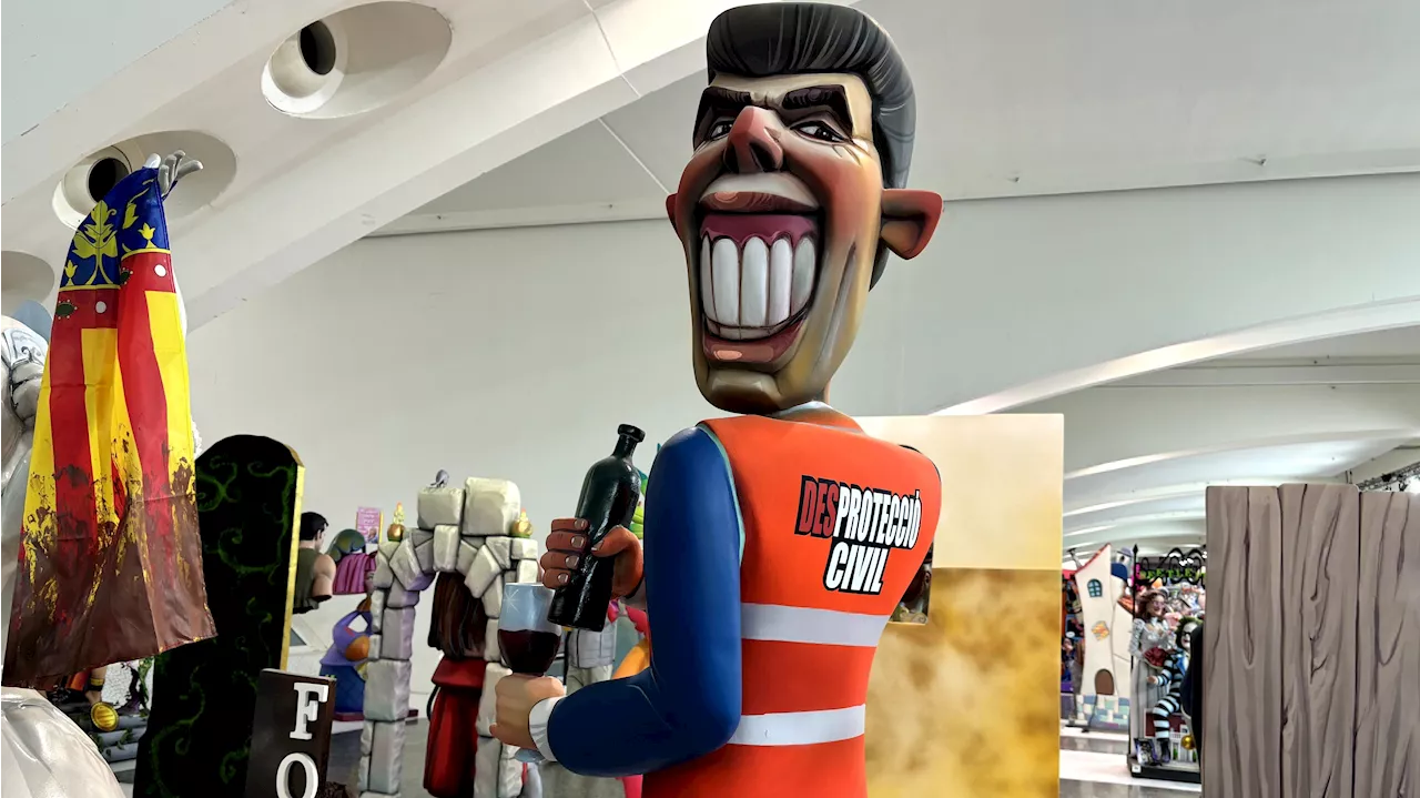 La DANA resuena en las Fallas 2025: barro, denuncia y la idea de 'quemar para resurgir'