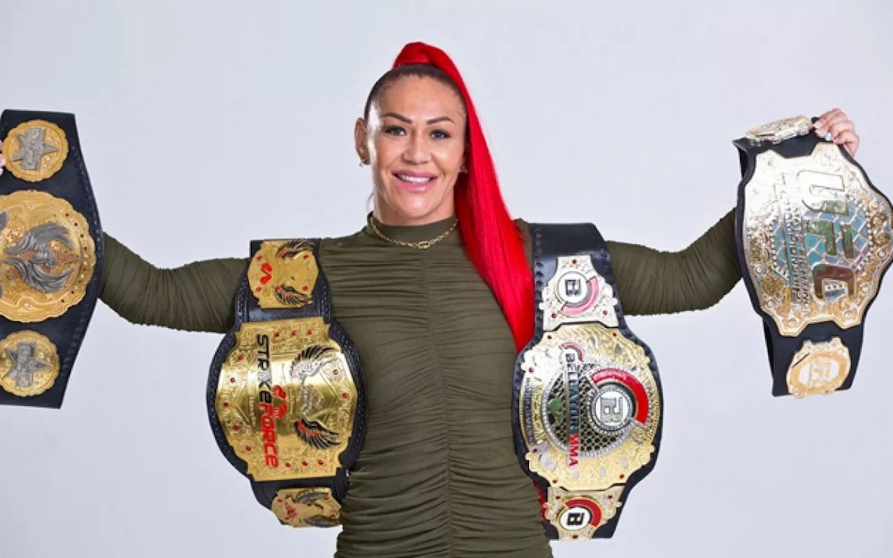 SFT realiza homenagem para Cris Cyborg neste sábado (8), com transmissão da Band TV