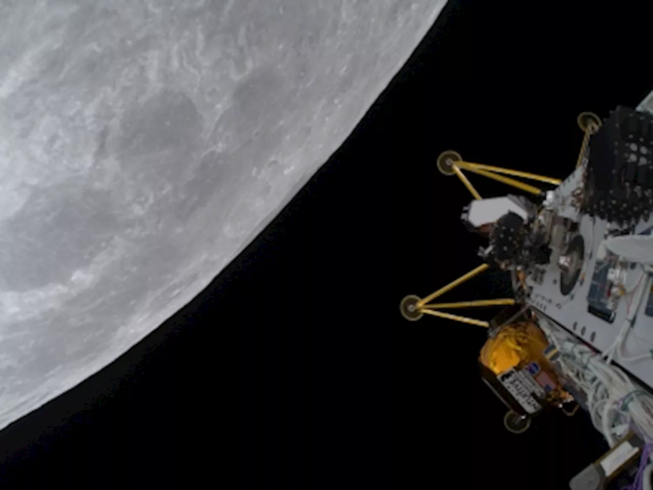 Deja vu on the Moon: Second time unlucky as private US spaceship makes another less-than-perfect landing