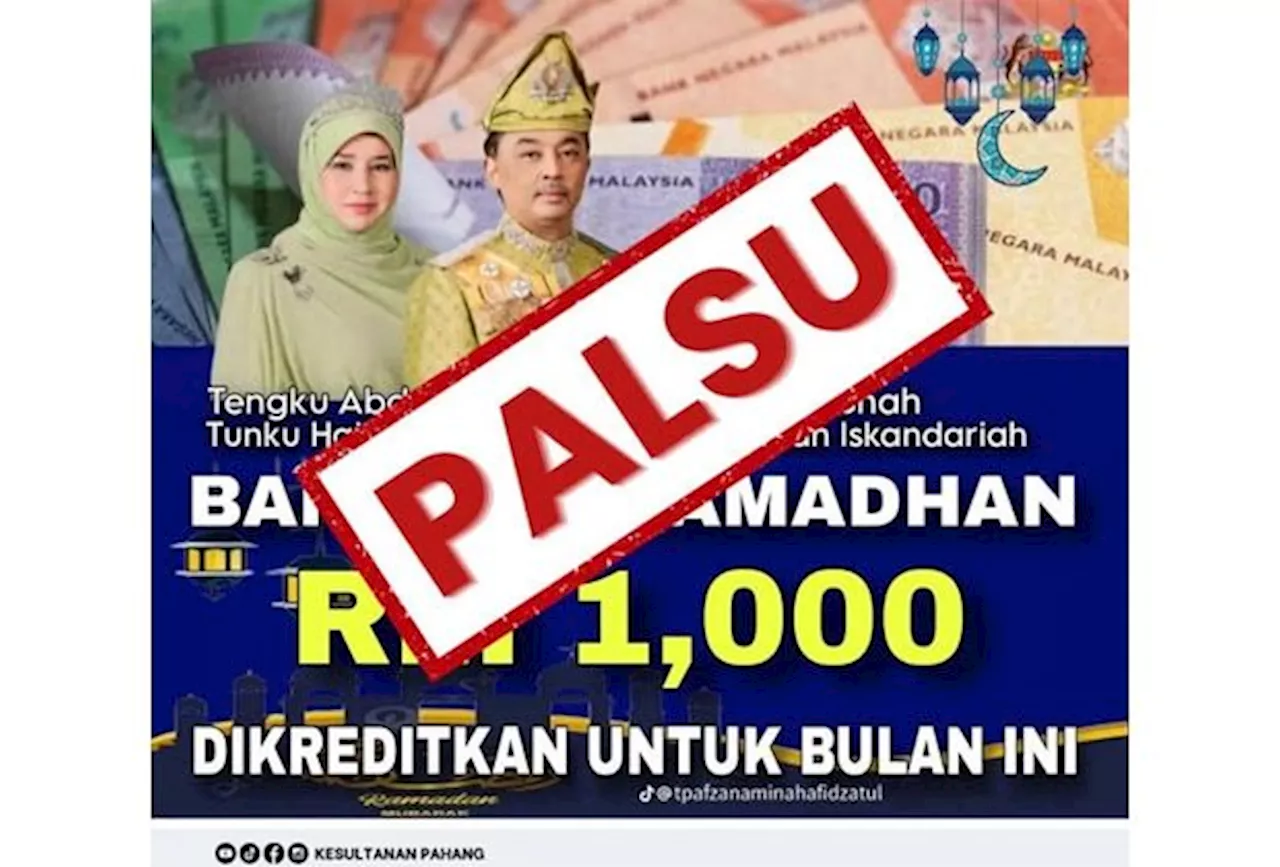 QuickCheck: Is someone impersonating a Pahang royal on social media?